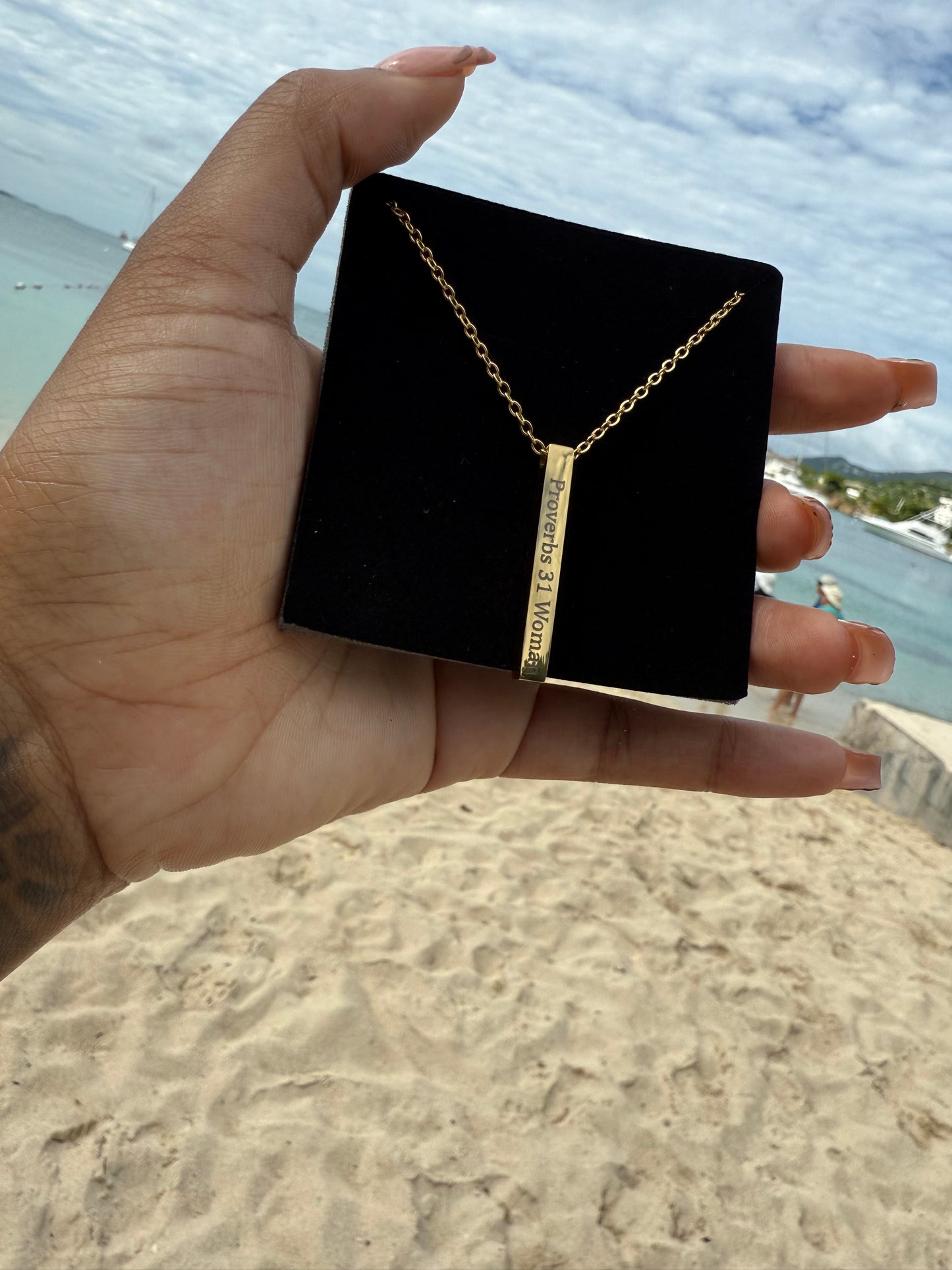 Proverbs 31 Woman Necklace